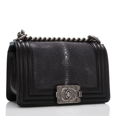 chanel boy stingray black|boys Chanel flap bag.